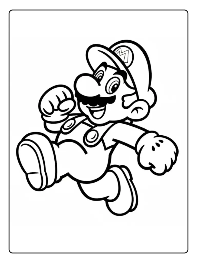 Disegni di Super Mario da Colorare (6)