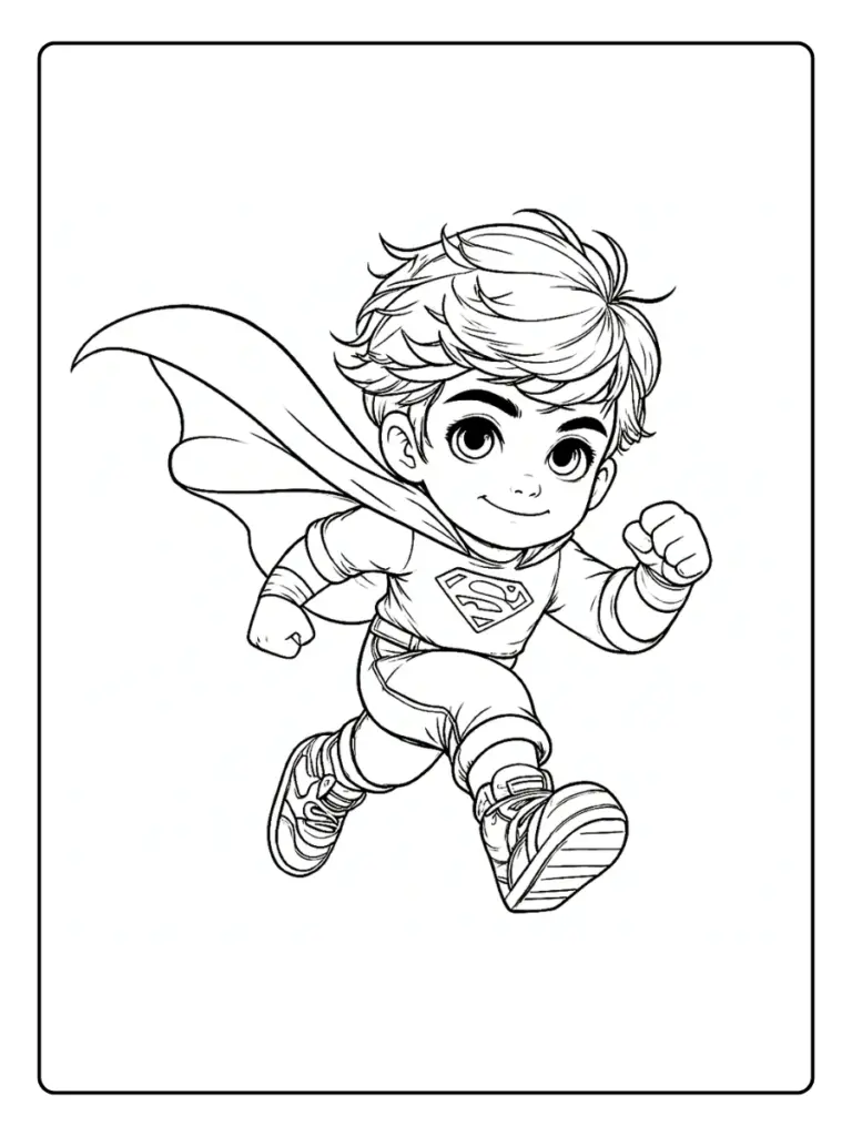 Disegni di Superman da Colorare (11)