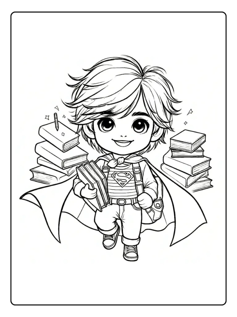 Disegni di Superman da Colorare (14)