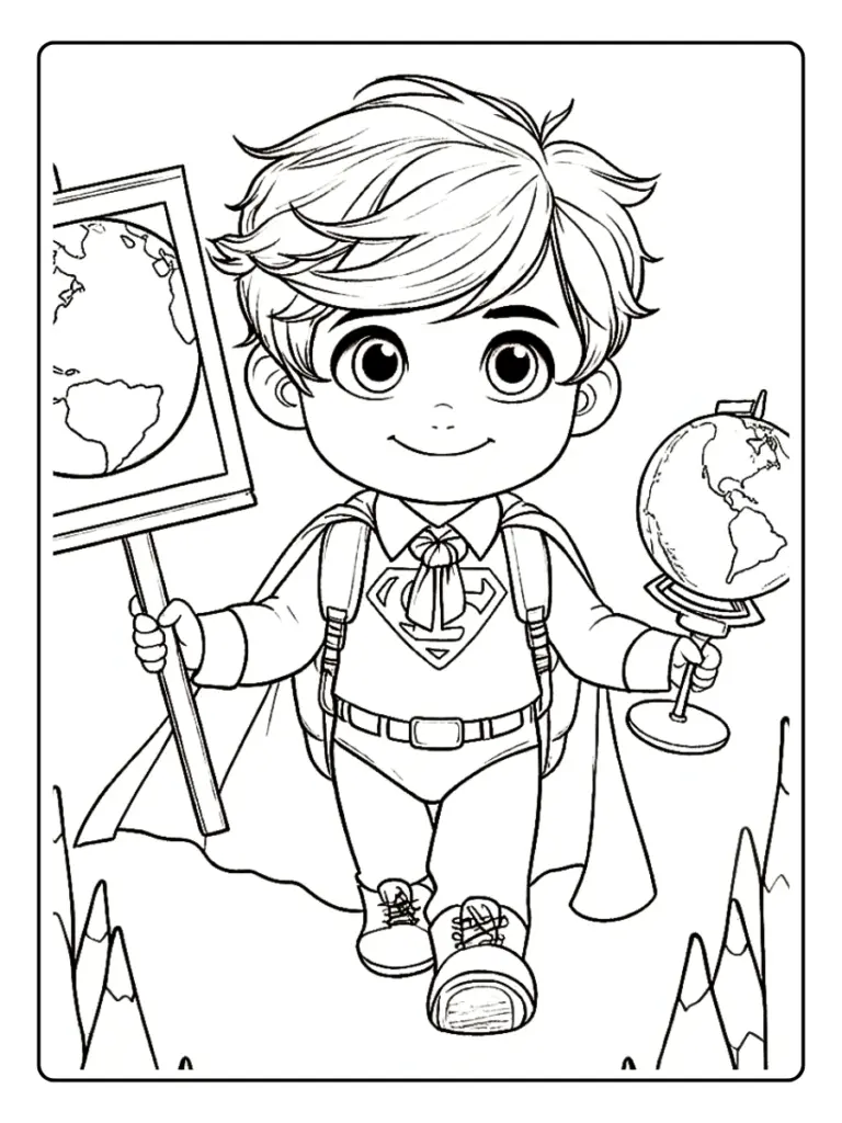 Disegni di Superman da Colorare (15)