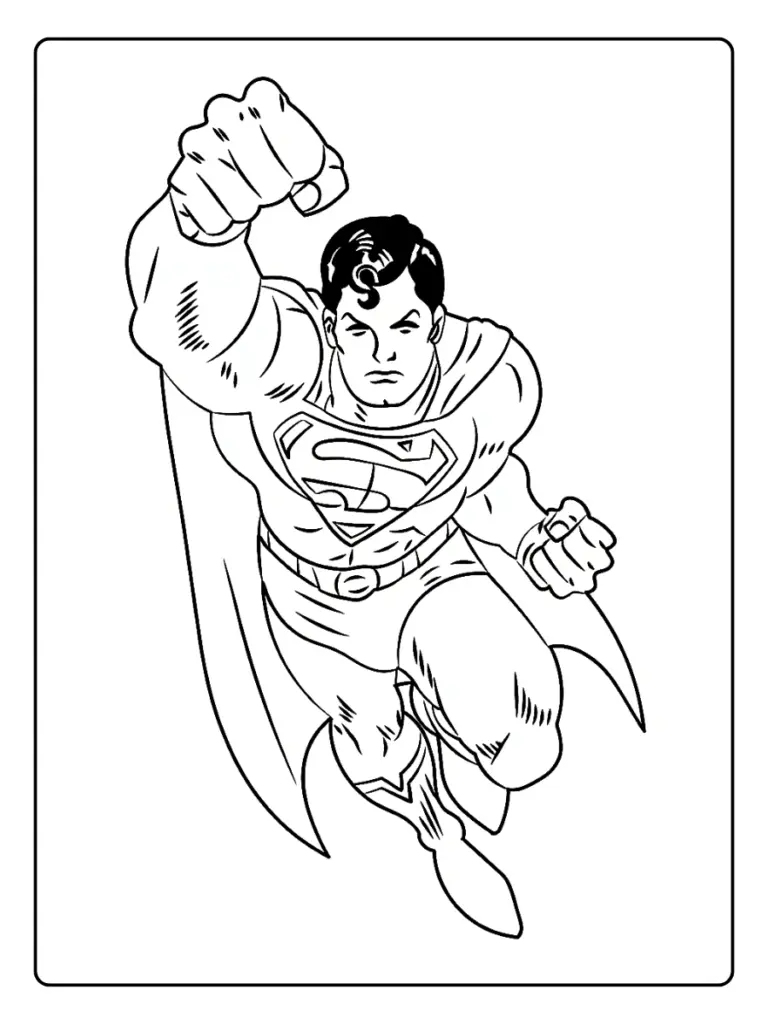 Disegni di Superman da Colorare