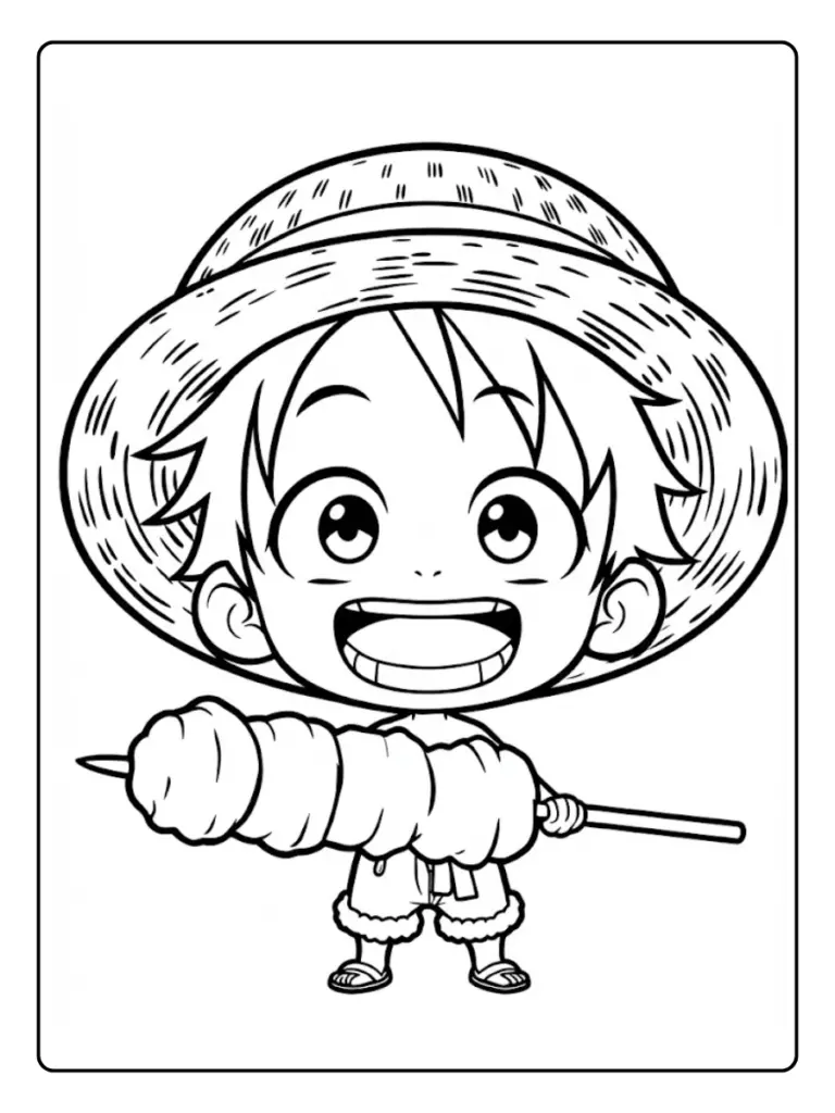 One Piece da Colorare (1)