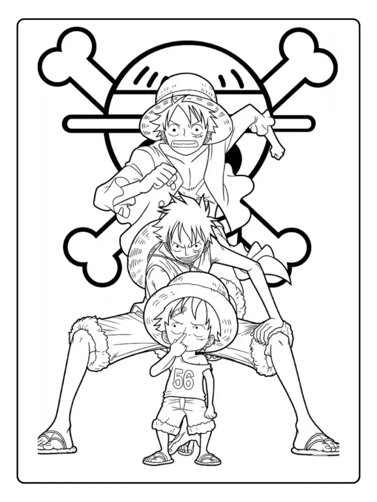 One Piece da Colorare (10)