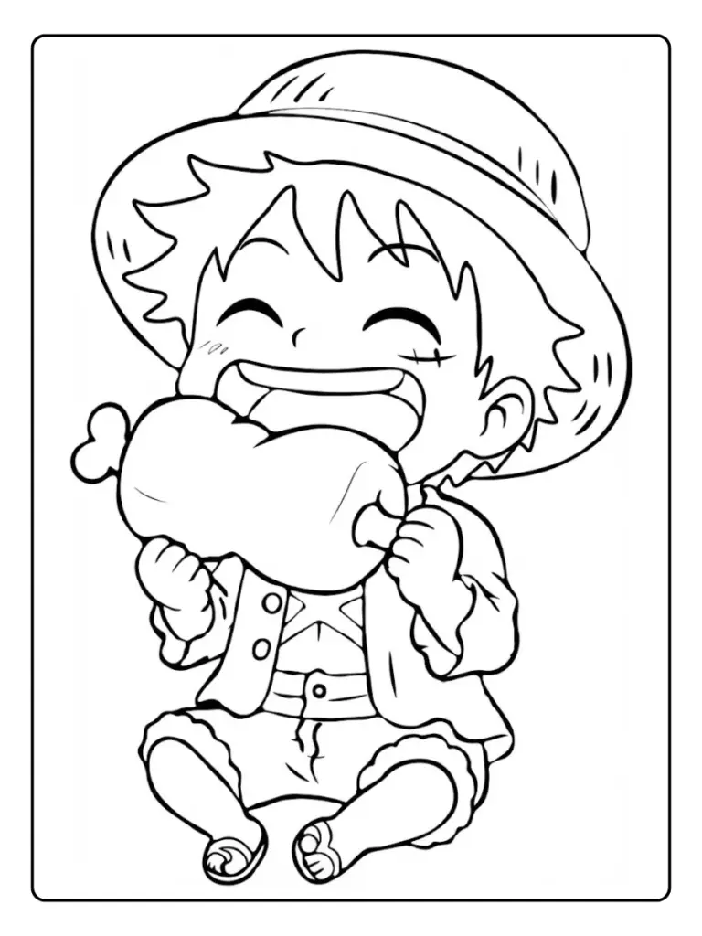 One Piece da Colorare (3)