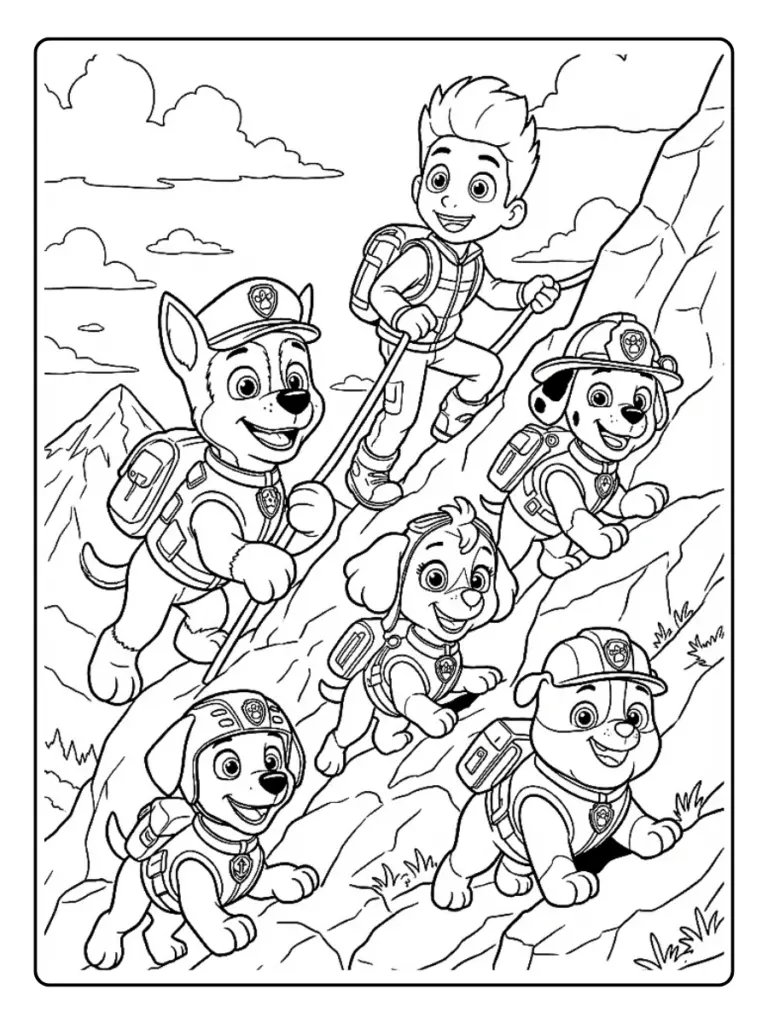 Paw Patrol da Colorare (13)