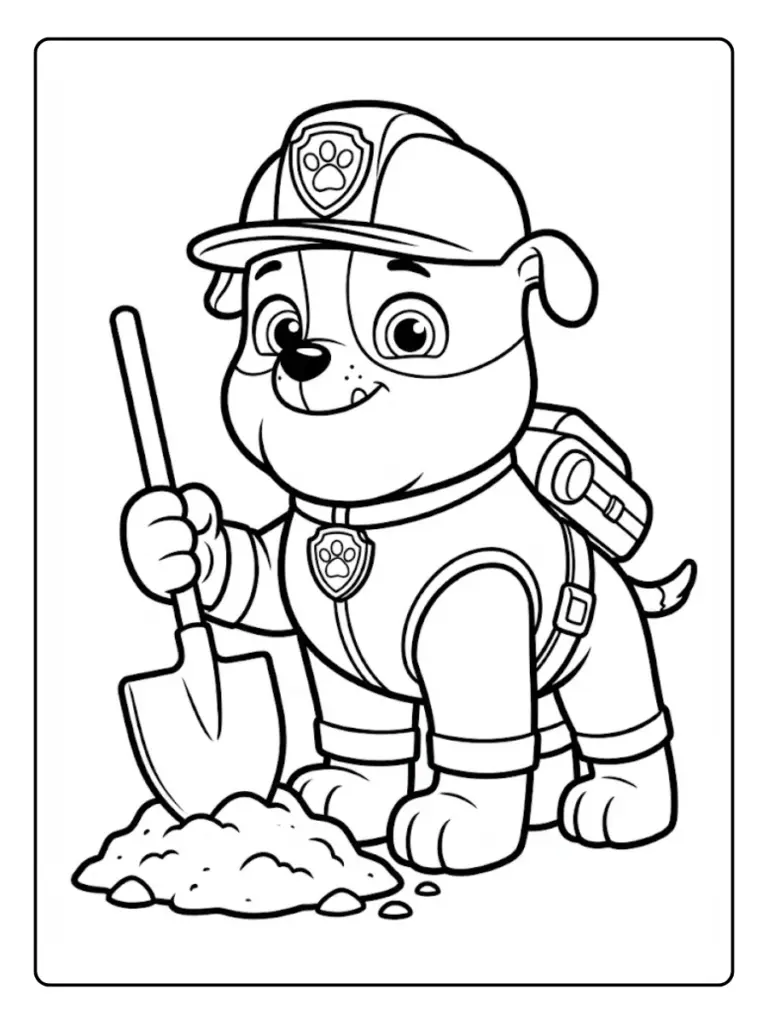 Paw Patrol da Colorare (7)