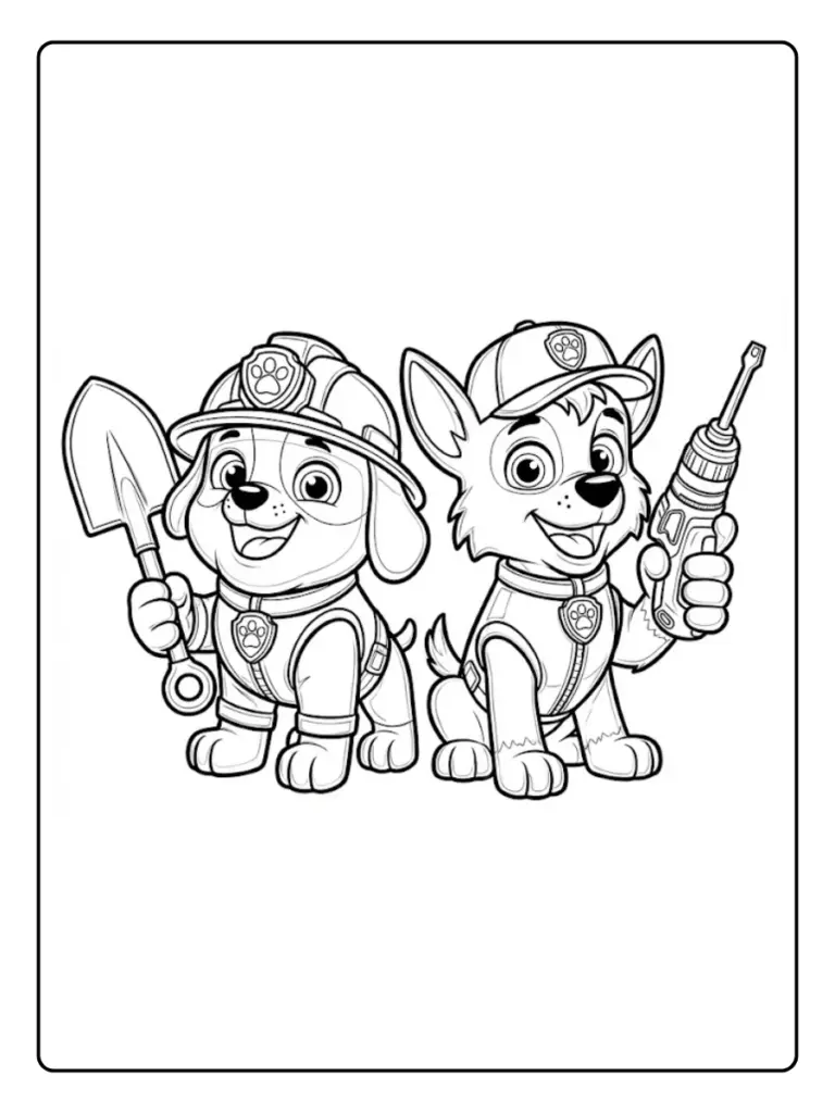 Paw Patrol da Colorare (8)