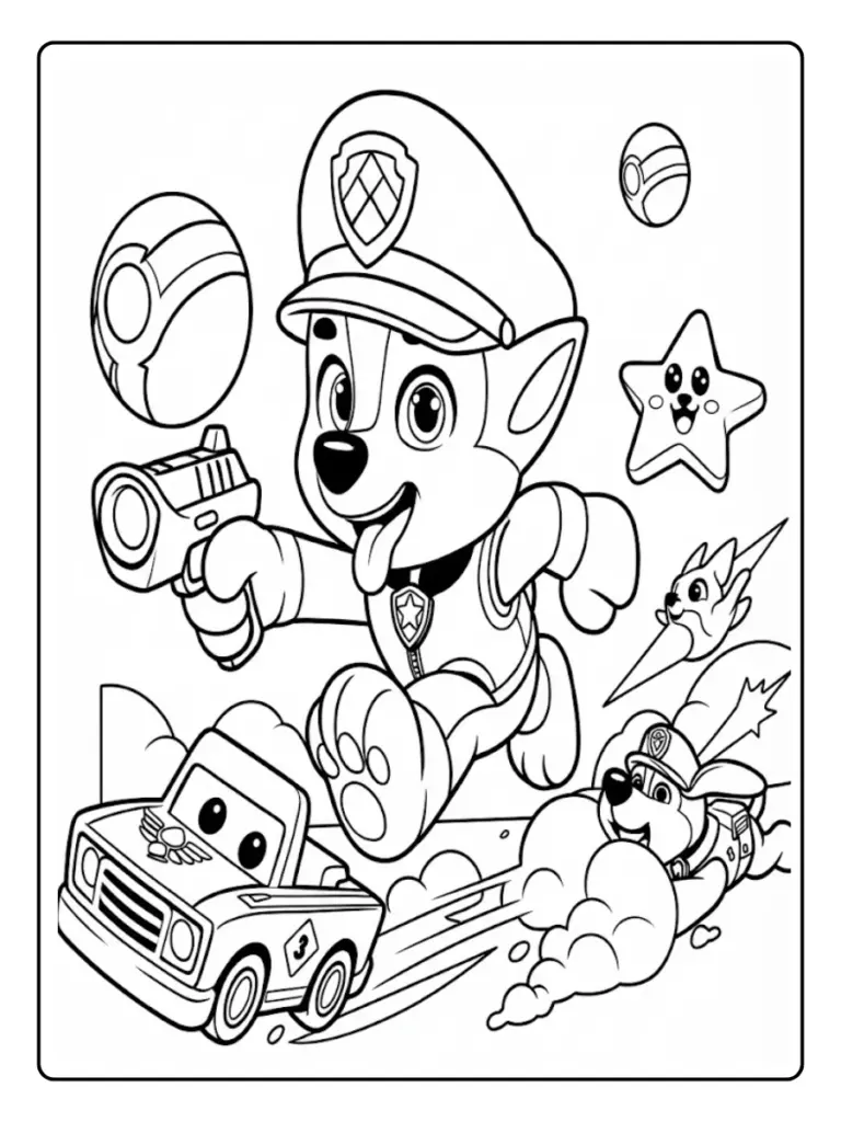 Paw Patrol da Colorare (9)