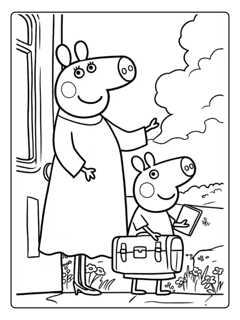 Peppa Pig da Colorare (10)