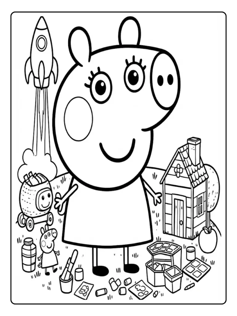 Peppa Pig da Colorare (14)