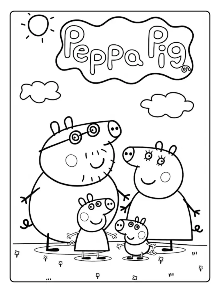 Peppa Pig da Colorare (15)