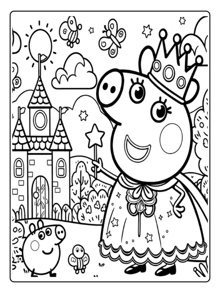 Peppa Pig da Colorare (3)