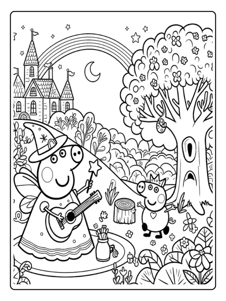 Peppa Pig da Colorare (5)