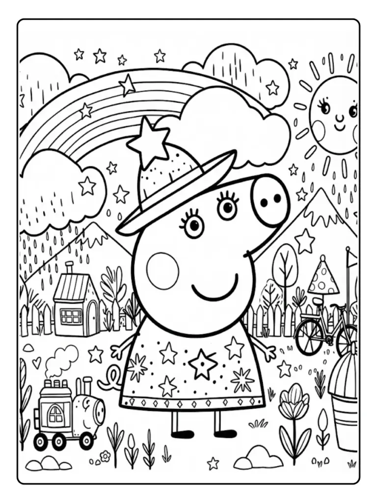 Peppa Pig da Colorare (7)