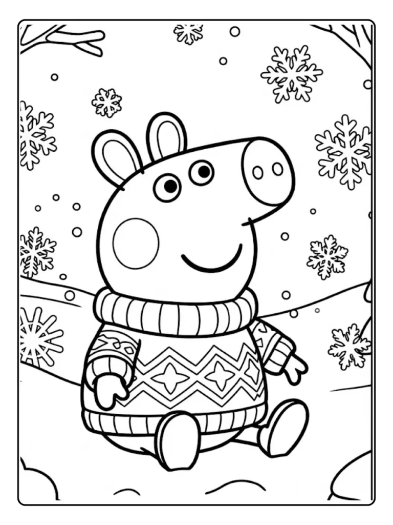 Peppa Pig da Colorare (8)