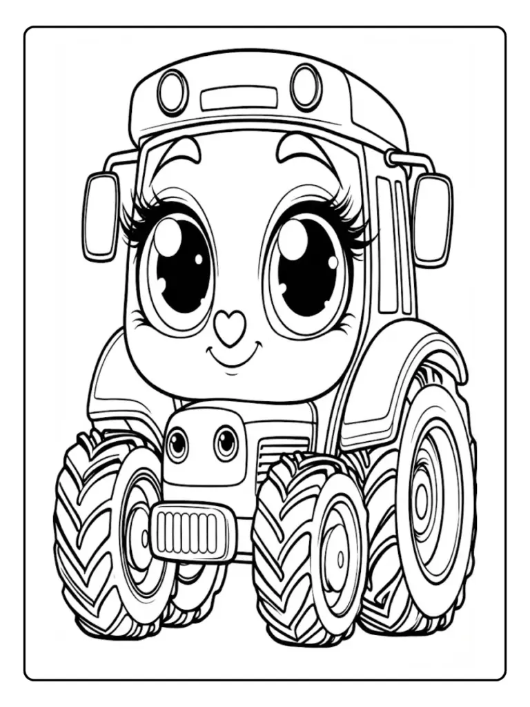 Trattori da Colorare (1)