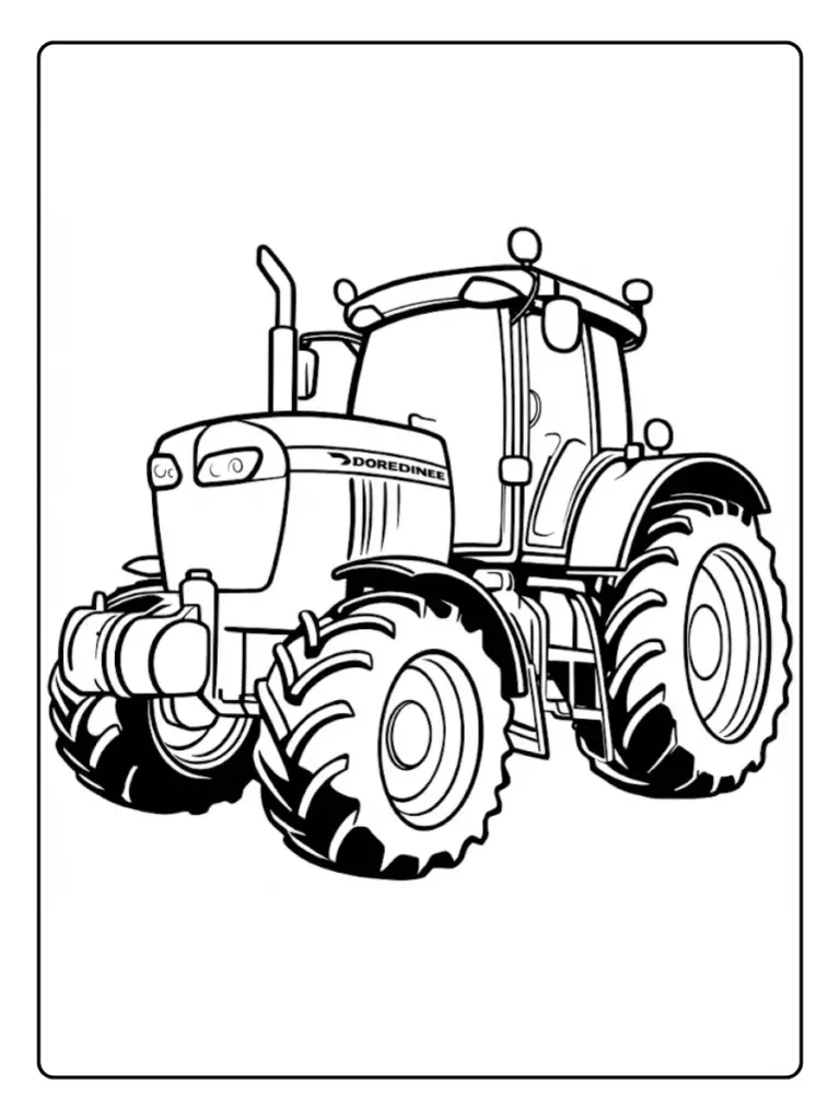 Trattori da Colorare (14)