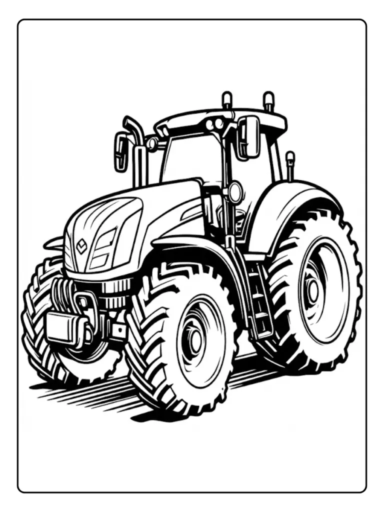 Trattori da Colorare (3)