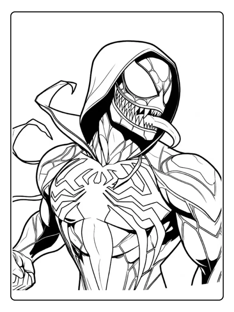 Venom Da Colorare