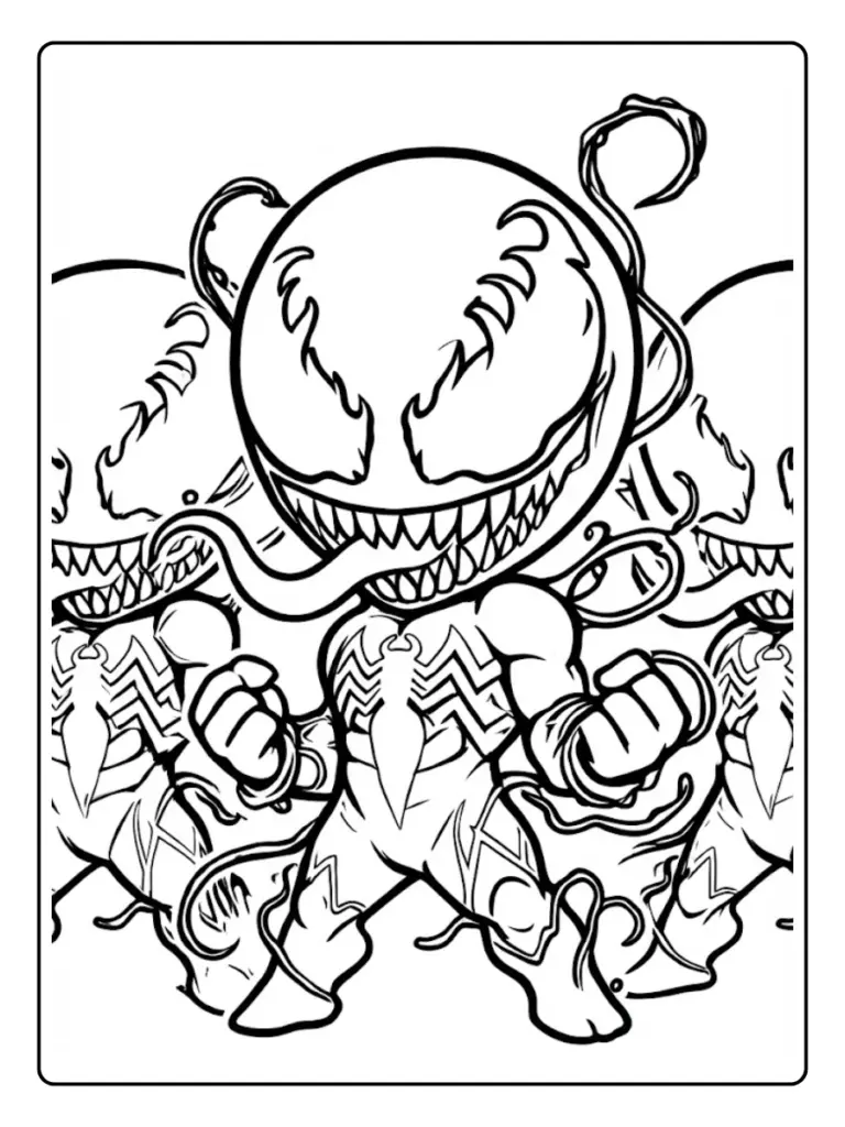 Venom Da Colorare