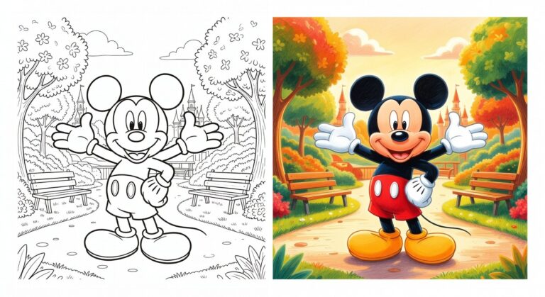 Disegni Disney: come scegliere palette calde e leggibili